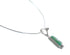 Sterling Silver Turquoise And Opal Inlay Italian Snake Chain Necklace Set AX128968
